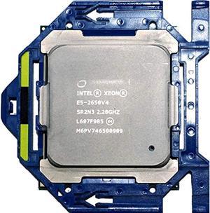 Xeon 12 Core Processor E5-2650V4 2.2Ghz 30Mb Smart Cache 9.6 Gt/S Qpi Tdp 105W (Renewed)