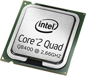 Processor1 X  Core 2 Quad Q8400 / 2.66 Ghz ( 1333 Mhz )Lga775 SocketL2 4 MbOem
