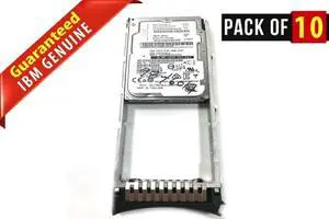 (NOT FOR HOME PC!) 10x IBM Storage DS8000 600GB 15K SAS 6G SFF 2.5" Hard Drive HDD 98Y6017 98Y6018