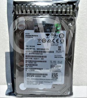 832984-001 832511-001 832514-B21 Hpe 1Tb 7.2K 12Gb/S Mdl 2.5" Sas Hdd Hard Drive