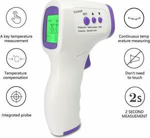 Medical NON-CONTACT Body Forehead IR Infrared Laser Digital Thermometer