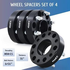 OMT 4pcs 1.5" Thick Wheel Spacers 6x5.5 For Chevy Silverado GMC Sierra 1500 US