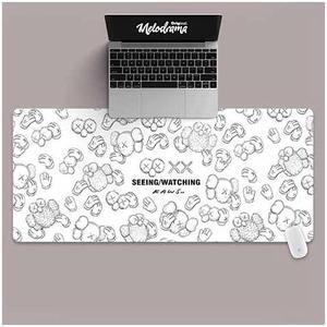 KAWS Anime Mouse Pad Gamer Large Locking Edge Soft Durable Gaming Mousepad