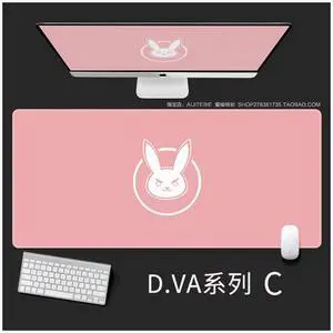 Overwatch Super large mouse pad D.va game mouse pad