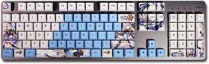 Anime Keycaps Mechanical keyboard  Keycaps 108  Keycaps Full Set  DIY