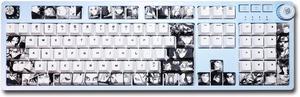 Mechanical keyboard key cap Naruto 108 key cap full set DIY