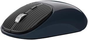 MKESPN SXS-5600 Type-C Rechargeable 2.4G Wireless Mouse (Blue) Black