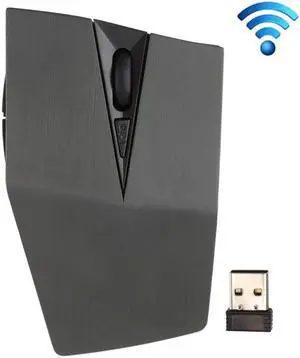 2.4GHz USB Receiver Adjustable 1200 DPI Wireless Optical Mouse for Computer PC Laptop (Grey)