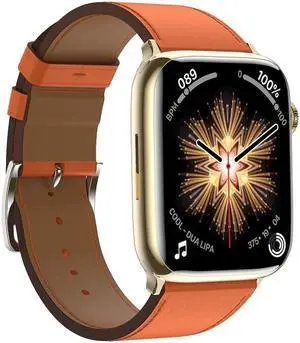 IWO8 1.82 inch HD Screen Smart Watch, Support Bluetooth Call/NFC Function (Orange)