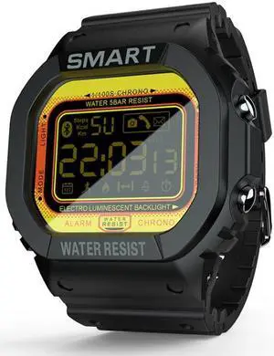 Lokmat MK22 1.21 inch FSTN LCD Screen 50m Waterproof Smart Watch, Support Information Reminder / Remote Camera / Sport Record