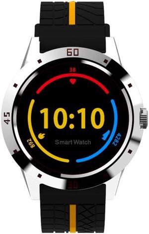 N6 Smart Watch 1.3 inch TFT Screen MTK2502C Bluetooth4.0, Silicone Watch Band, Support Heart Rate Monitor & Pedometer & Sleep Monitor & Sedentary Reminder (Yellow)