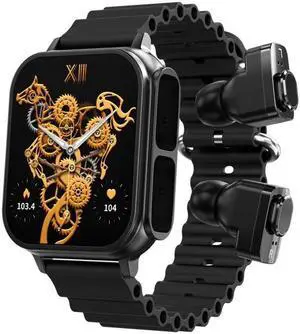 N22 1.96 inch Color Screen Smart Watch,Support Heart Rate Monitoring / Blood Pressure Monitoring / Blood Oxygen Monitoring (Black)