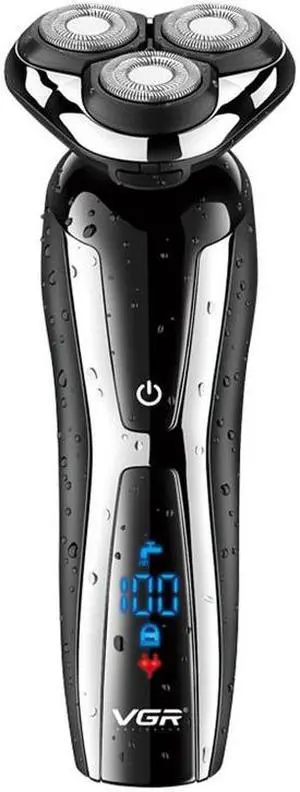 VGR V-309 6W USB Electric Shaver with LED Digital Display