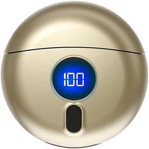 TJ01 Flying Saucer Razor USB Rechargeable Mini Shaver (Champagne Golden )