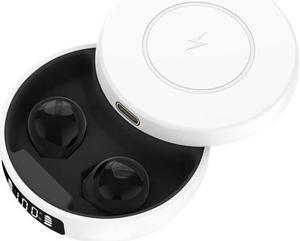 X6WS Mini Noise Reduction Digital Display TWS Wireless Bluetooth Earphone (Black)