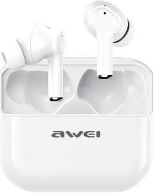 awei TA1 Bluetooth V5.0 Ture Wireless Sports ANC Noise Cancelling IPX4 Waterproof TWS Headset with Charging Case