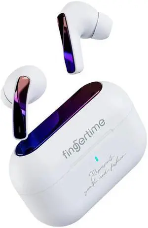 Fingertime T17 TWS Portable Mini In-Ear Wireless Bluetooth Noise Reduction Earphone T17 (White)
