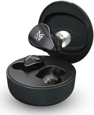 KZ SA08 Wireless Four-unit 5BA Balance Armature Bluetooth In-ear TWS Earphone, Size:SA08 (Black)