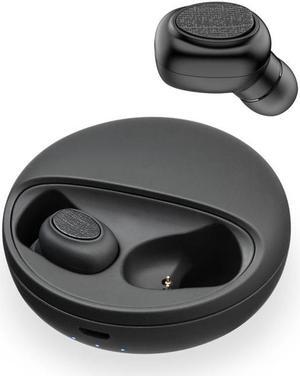 YH-03 TWS V5.0 Wireless Stereo Bluetooth Headset with Charging Case, Support Voice Assistant(Black)