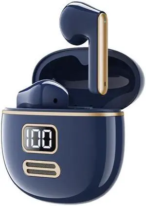 REMAX TWS-36 Retro True Wireless Music Bluetooth Earphone (Blue)