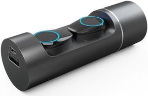 JAKCOM TWS Bluetooth 5.0 Multi-function Waterproof Wireless Bluetooth Headset(Black)
