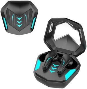 MD168 TWS Wireless Gaming Bluetooth Earphone (Black)