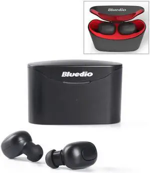 Bluedio TWS T-elf Bluetooth Version 5.0 In-Ear Bluetooth Headset with Headphone Charging Cabin (Red)