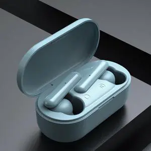 T10 Mini Touch Control Hifi TWS Wireless Bluetooth Earphones With Mic & Charger Box(Black) (Green)