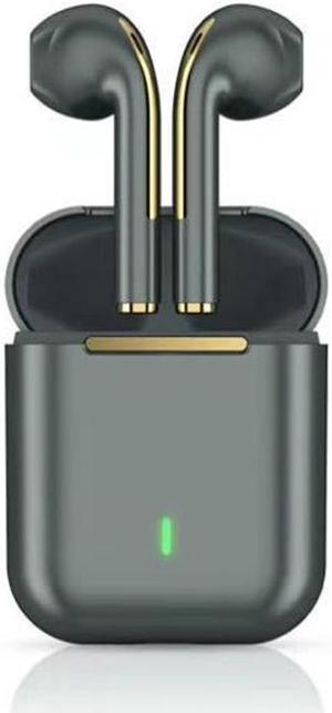 J18 Bluetooth 5.0 TWS Wireless Binaural Bluetooth Earphone with Charging Box (Green)