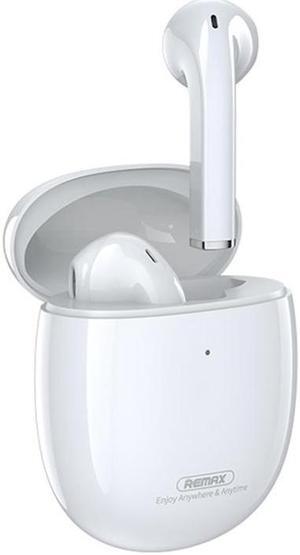 Remax TWS-23 Bluetooth 5.0 Magnetic True Wireless Stereo Bluetooth Earphone(White) (White)