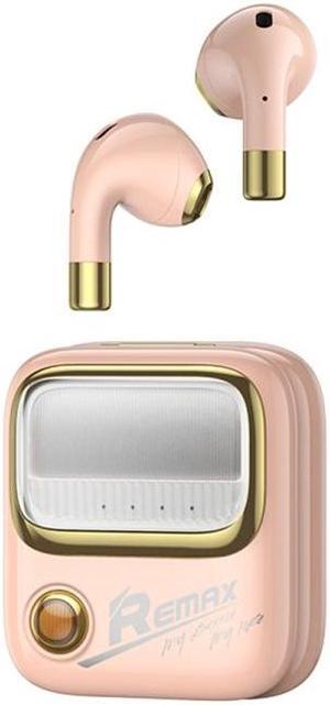 REMAX TWS-38 Yosee Series True Wireless Music Call Bluetooth Earphone (Pink)