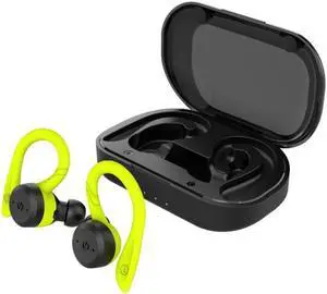 BE1032 Ear-mounted Waterproof Sports TWS Wireless Bluetooth Earphone (Fluorescent Green)