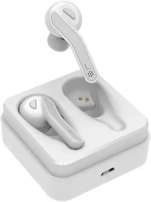 T88 Mini Touch Control Hifi Wireless Bluetooth Earphones TWS Wireless Earbuds with Charger Box (White)