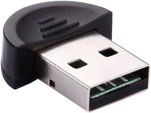 Driveless Bluetooth USB Dongle (Adapter) With CSR Chip,Plug & Play(Black)