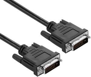 DVI-D Dual Link 24+1 Pin Male to Male M/M Video Cable, Length: 1.5m