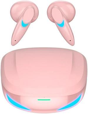 G10 TWS 5.2 Binaural True Stereo Touch Game Bluetooth Earphone (Pink)