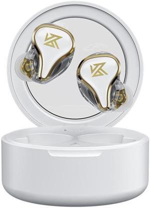 KZ SK10 1DD+1BA Hybrid Technology Bluetooth 5.2 True Wireless TWS Earphone SK10(White) (White)