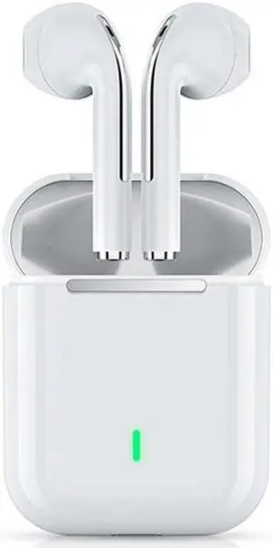T&G J18 Bluetooth 5.1 TWS Wireless Binaural Bluetooth Earphone with Charging Box (White)