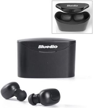 Bluedio TWS T-elf Bluetooth Version 5.0 In-Ear Bluetooth Headset with Headphone Charging Cabin (Black)