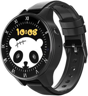 Rogbid Panda Pro 1.69 inch IPS Screen Dual Cameras Smart Watch, Support Heart Rate Monitoring/SIM Card Calling (Black)