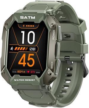 SATM M1 Outdoor Waterproof Bluetooth Smart Watch (Green)