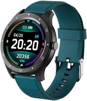 S6 1.3 inch IPS Color Screen Smart Watch, Support Heart Rate Monitoring / Blood Pressure Monitoring / Sleep Monitoring / Female Physiological Cycle (Green)