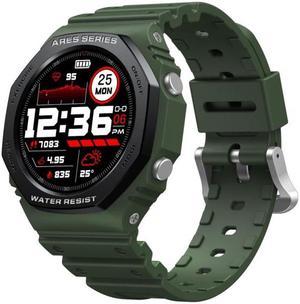 Zeblaze Ares 2 109 inch Color Touch Screen 5ATM Waterproof Smart Watch Support Sleep Monitoring  Heart Rate Monitoring  Blood Pressure Monitoring  Multisports Mode Green