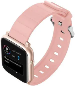 SMA-F1 1.3 inch TFT Full Touch Screen IP68 Waterproof Smart Sports Watch, Support Dynamic Heart Rate & Blood Pressure & Sleep Detection / Bluetooth / Alarm Clock / Photo Control (Rose Gold)