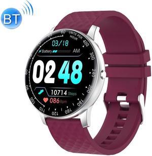 Ochstin 5H30 1.28 Inch HD Round Screen Silicone Strap Smart Sports Watch (Purple)