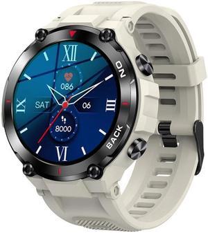 K37 1.32 Inch Heart Rate Monitoring Smart Watch With GPS Positioning Function (Grey)