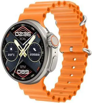 K9 Ultra Pro 1.39 inch Silicone Band IP67 Waterproof Smart Watch Support Bluetooth Call / NFC (Orange) K9 Ultra Pro 1.39 inch Silicone Band IP67 Waterproof Smart Watch Support Bluetooth Call / NFC (Orange)