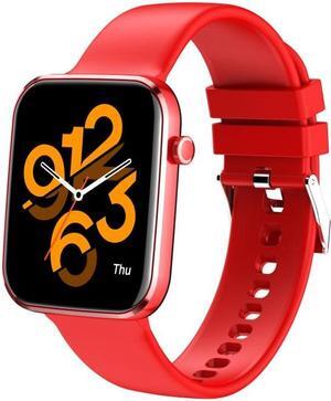 Z15 1.69 inch Touch Screen IP67 Waterproof Smart Watch, Support Blood Pressure Monitoring / Sleep Monitoring / Heart Rate Monitoring (Red)
