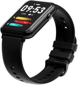 Q19 Pro IP67 Waterproof 1.69 inch Smartwatch (Black)