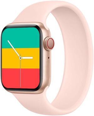 T500+ 1.75 inch IPS Screen IP67 Waterproof Smart Watch, Support Sleep Monitor / Heart Rate Monitor / Bluetooth Call, Style:Solo Loop Strap Solo Loop Strap (Pink)